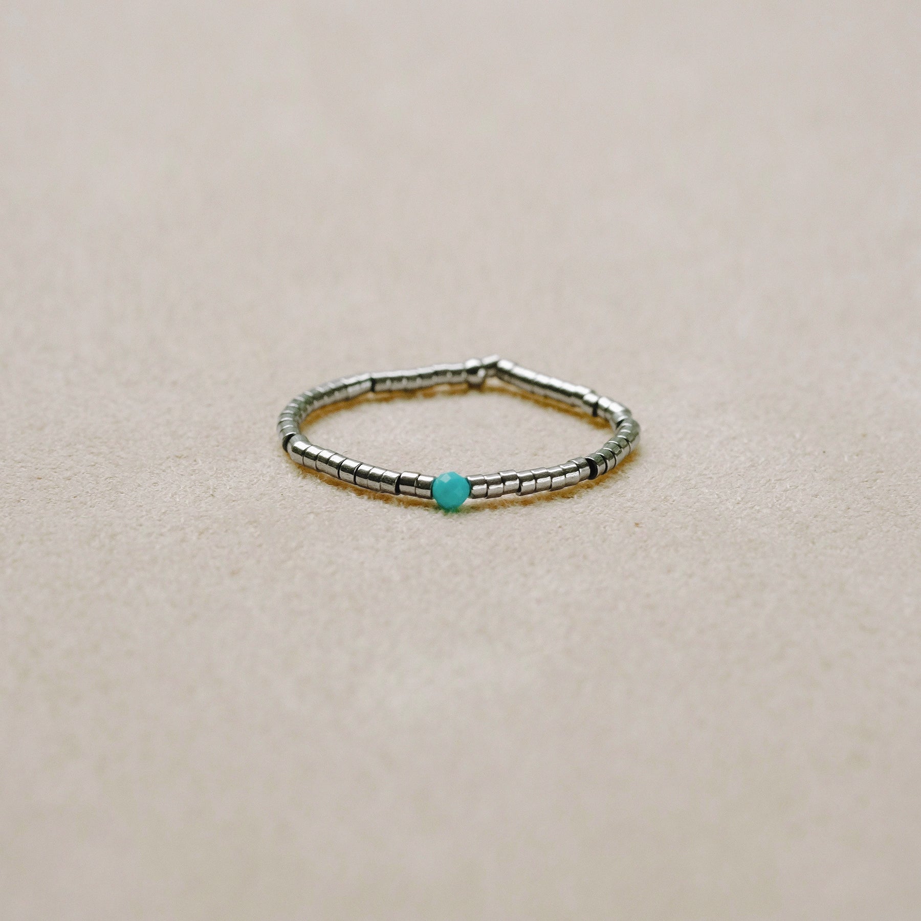 Linais Silver Beads Ring