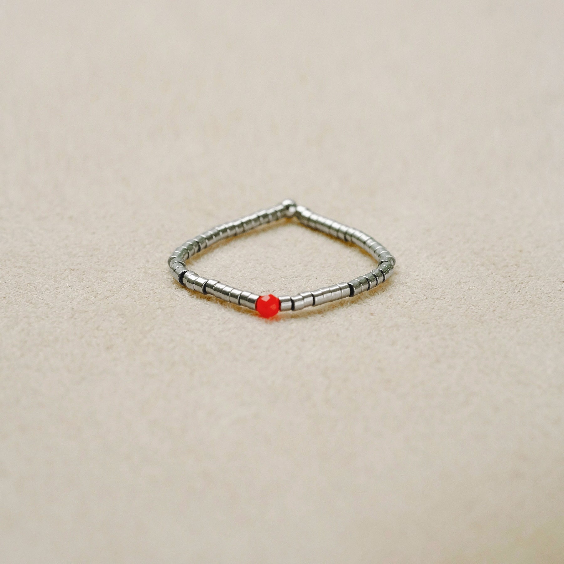 Linais Silver Beads Ring