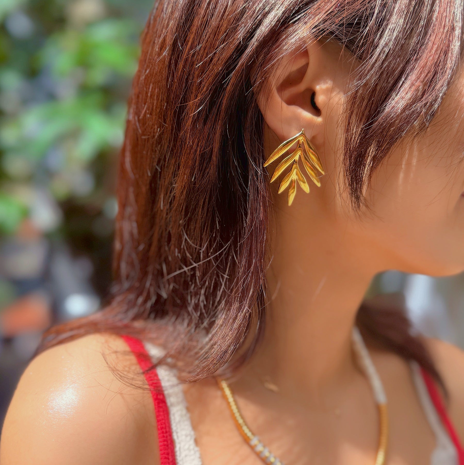 Enore Leaves Earrings