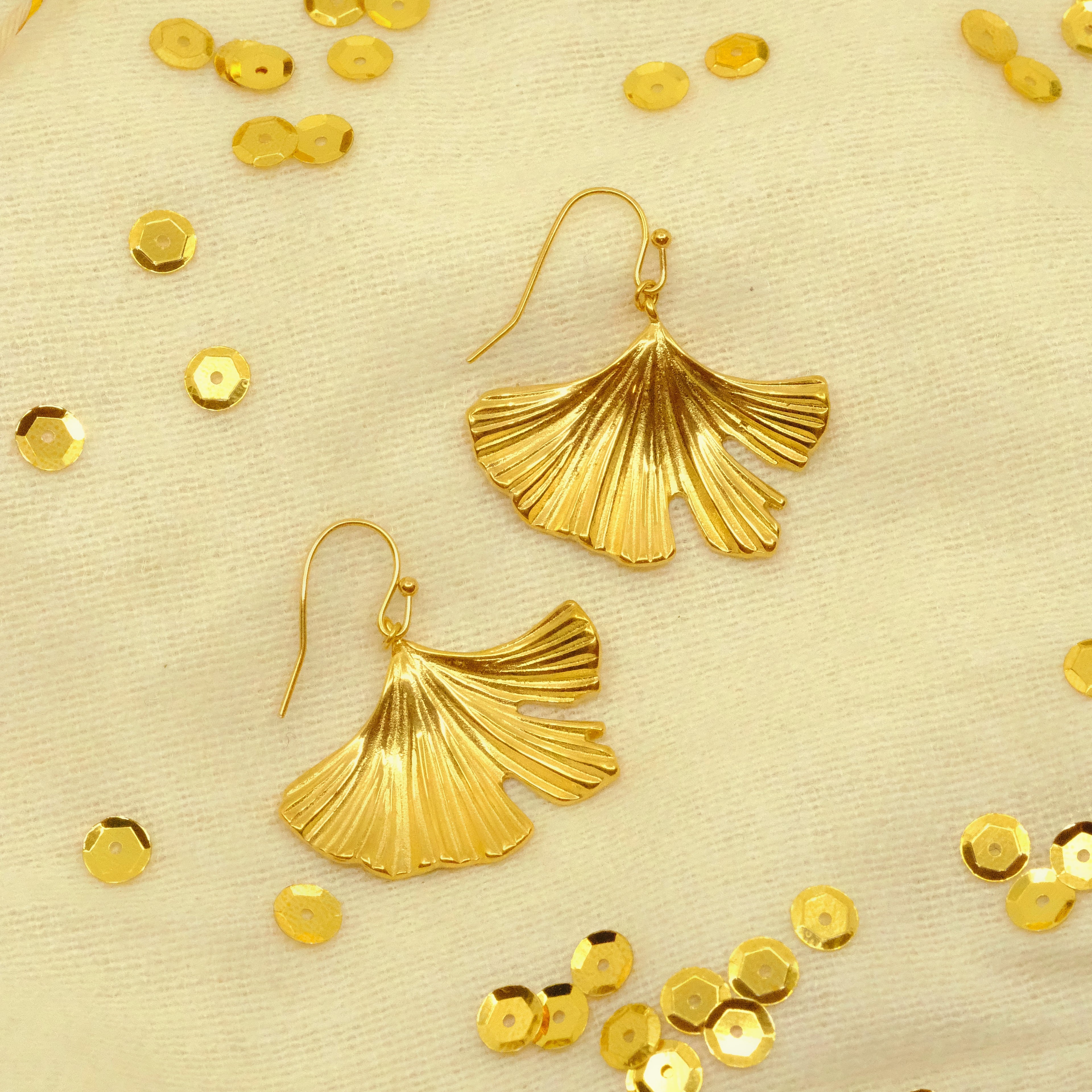 Ginkgo ST Earrings