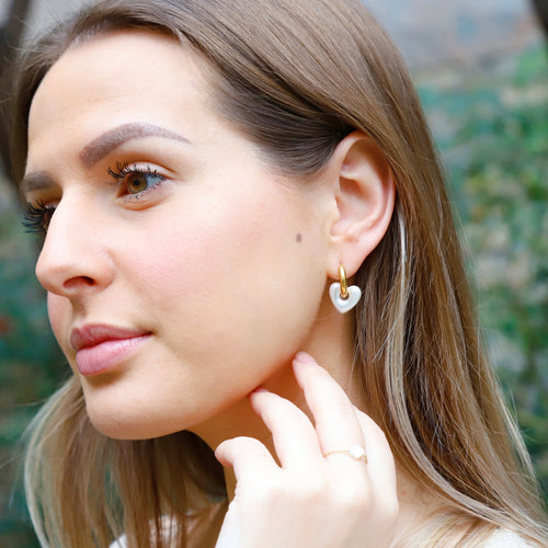 Sursta Heart Earrings