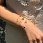 Orana Flower Beads Chain Bracelet