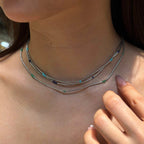 Linais Silver Beads Necklace