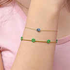 Prairie Coral Flower Bracelet