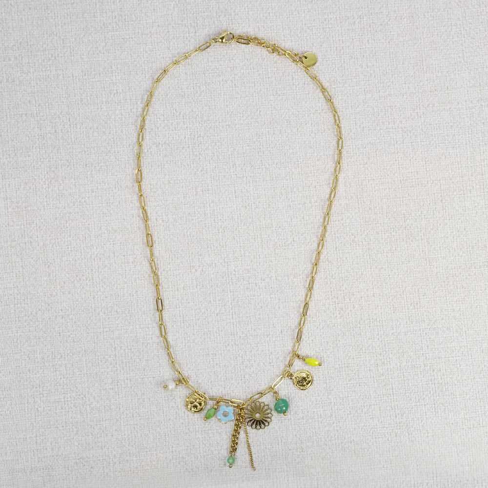 Kirua Flower Charms Necklace