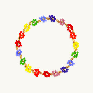 Flowers-Powers Stretchable Bracelet