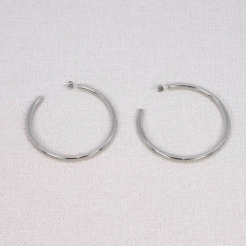 Cindy L Half Hoop Earrings