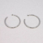 Cindy L Half Hoop Earrings