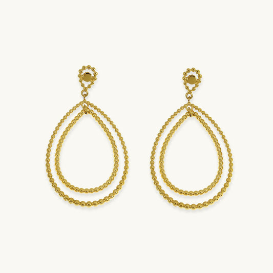 Beatrice Duo Drop Earrings