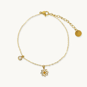 Bénédicte gemstone charms bracelet