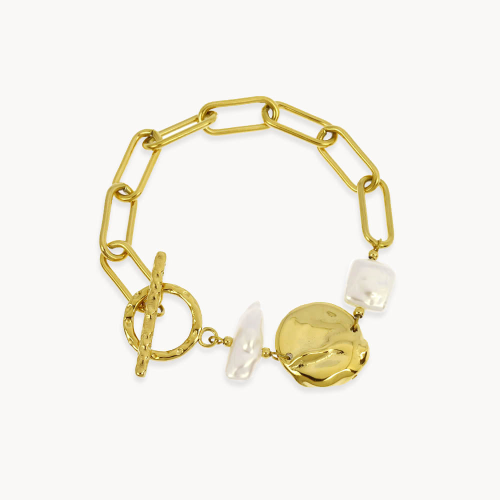 Harmo ring clasp bracelet