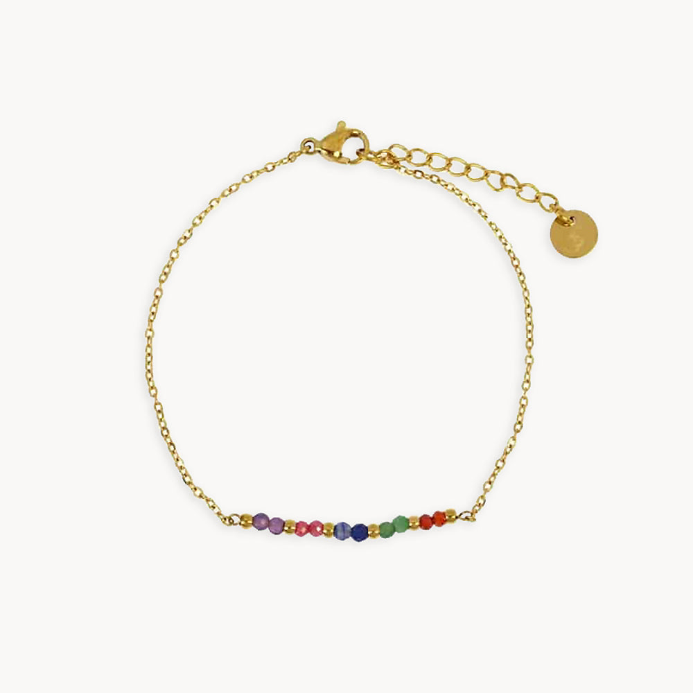Mirene Gemstones Stick Bracelet