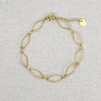 Garance II Diamond-Shaped Links Bracelet