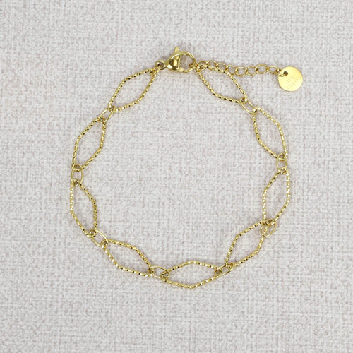Garance II Diamond-Shaped Links Bracelet