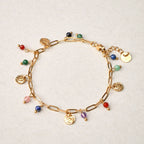 Georgine charms stones Bracelet