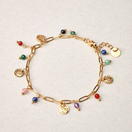 Georgine charms stones Bracelet