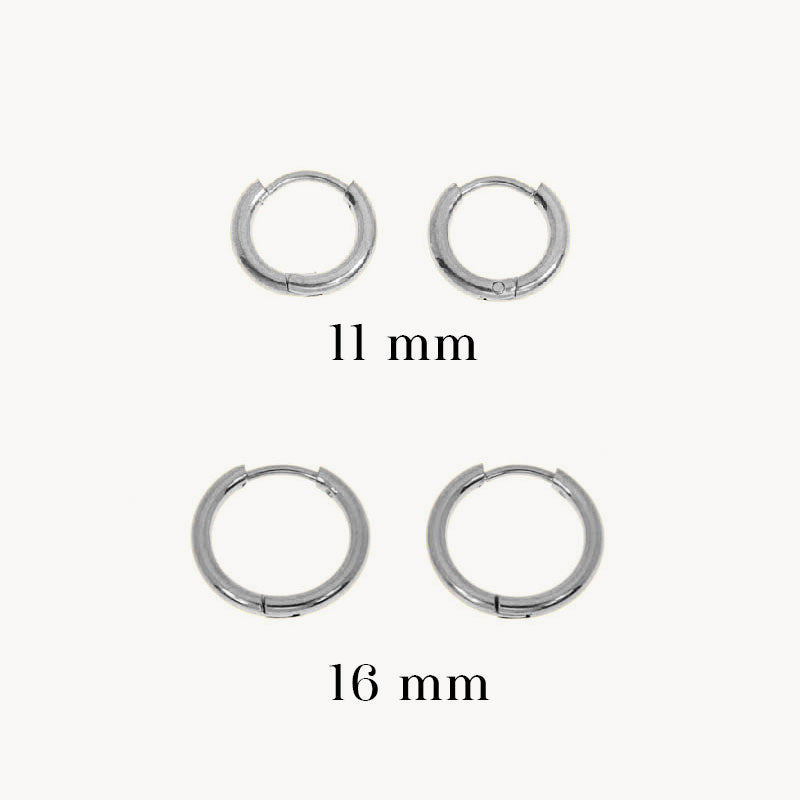Simple Mini Hoop Earrings