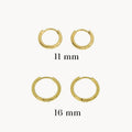 Simple Mini Hoop Earrings