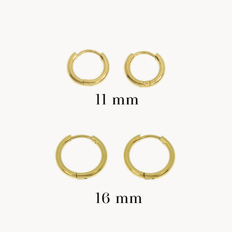 Simple Mini Hoop Earrings