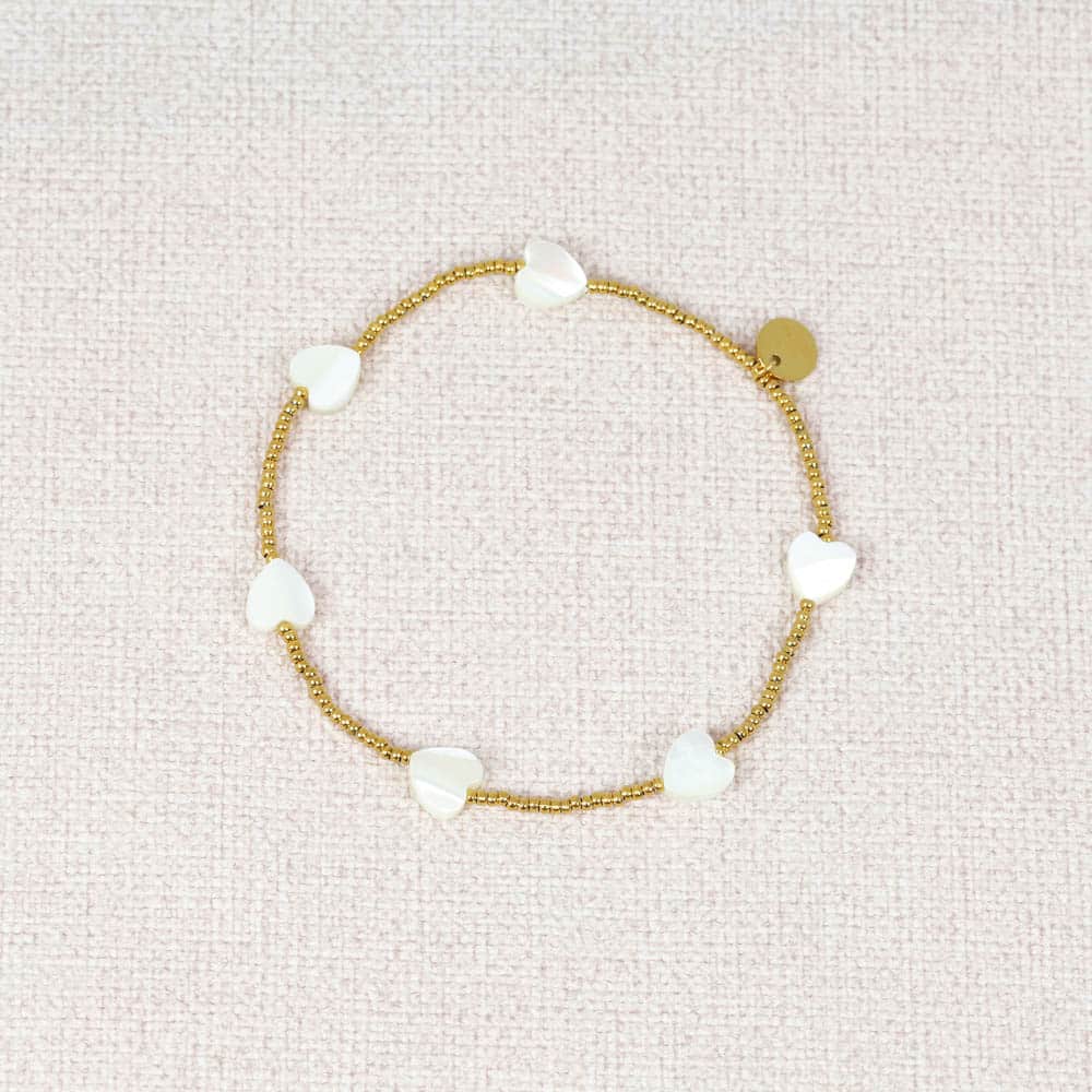 Kirlia II Heart Pearl Bracelet