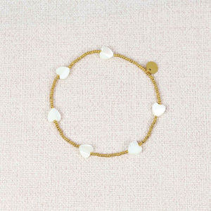 Kirlia II Heart Pearl Bracelet