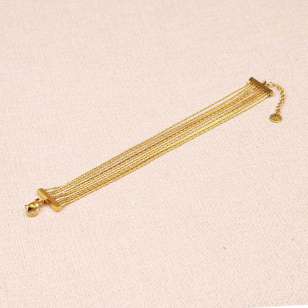 Maréline 10 Fne Rows Bracelet