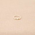 Nymphelia pearl elastic ST ring