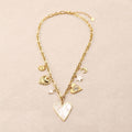 Edelis Multi Mother-of-pearl Charms Necklace