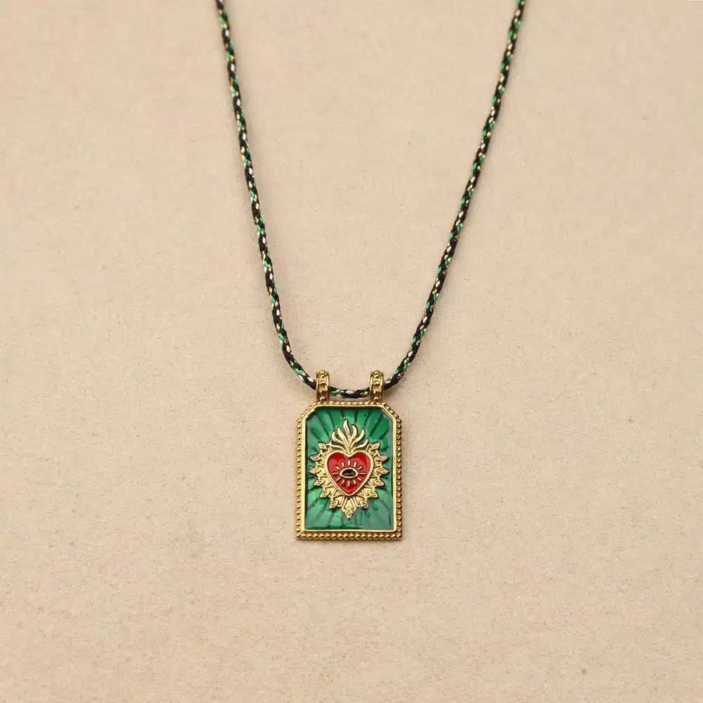 Teora Ex-voto Heart Necklace