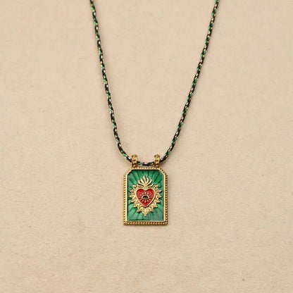 Teora Ex-voto Heart Necklace