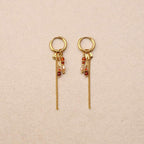 Lunéa Creole Pendants Chain Earrings