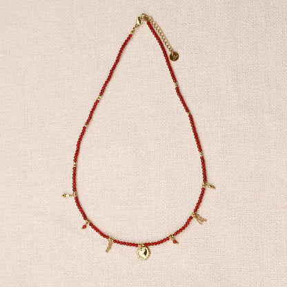 Ysalie Stones Ex-Voto Heart Necklace