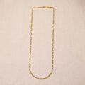 Luvia 3-Row Chain Long Necklace