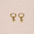 Yunae Mini Heart Earrings