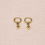 Yunae Mini Heart Earrings