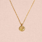Noelys moon multi-colored rhinestones Necklace