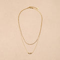Zéliane Double-Row Pearl Necklace