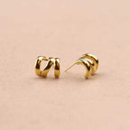 Cérina Semi-Hoops Earrings