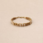 Orane airy braided mesh beads ST bracelet