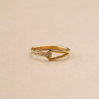 Alenyae Rhinestones Belt Ring
