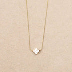 Lumia Mini Pearly Clover Necklace