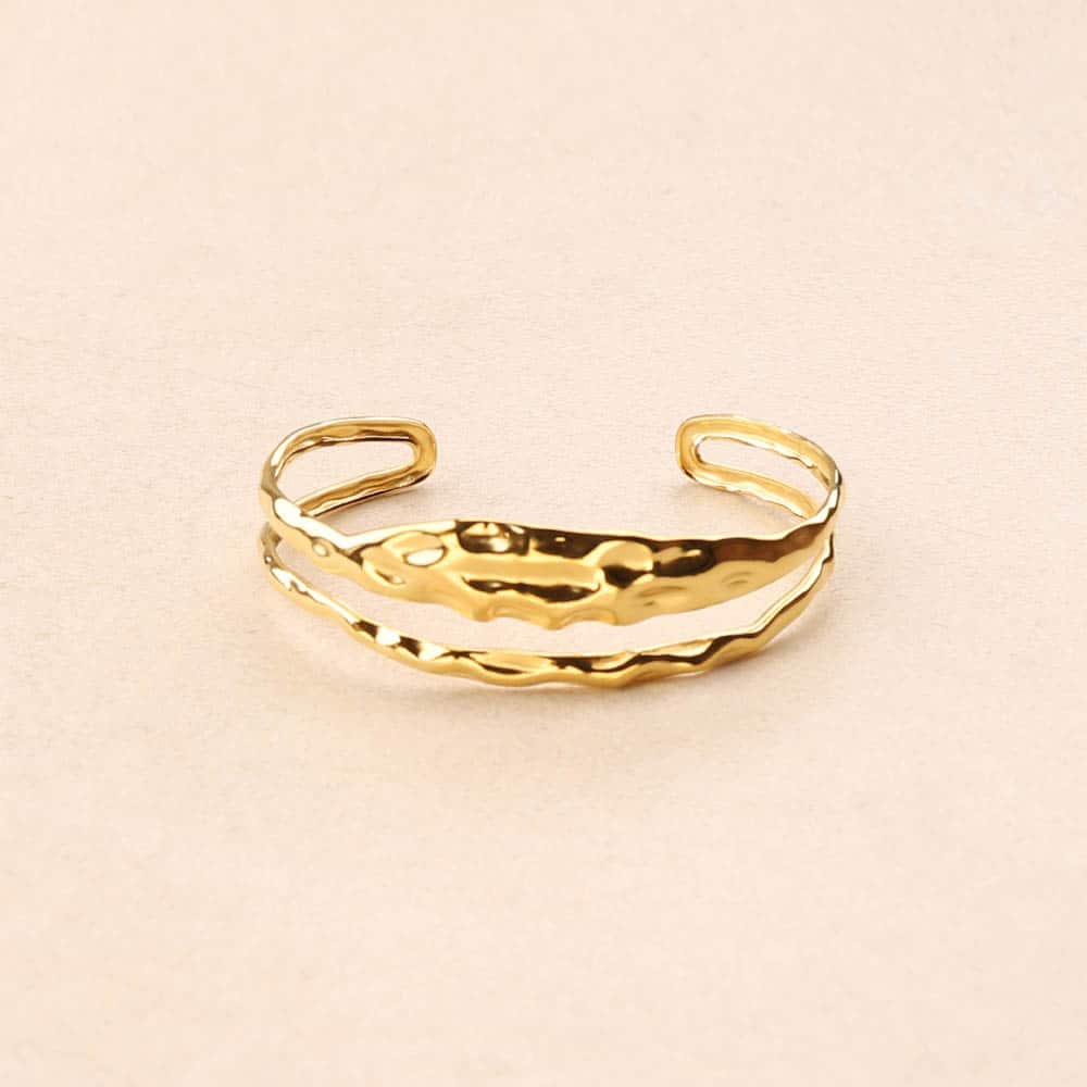 Solaia Double Structure Bangle