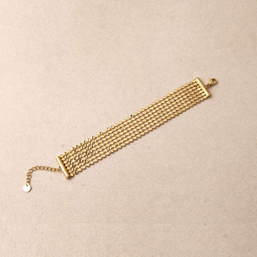 Albie 7 Rows Circular Bracelet