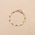 Melia Flowers Chain Bracelet