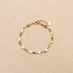 Melia Flowers Chain Bracelet