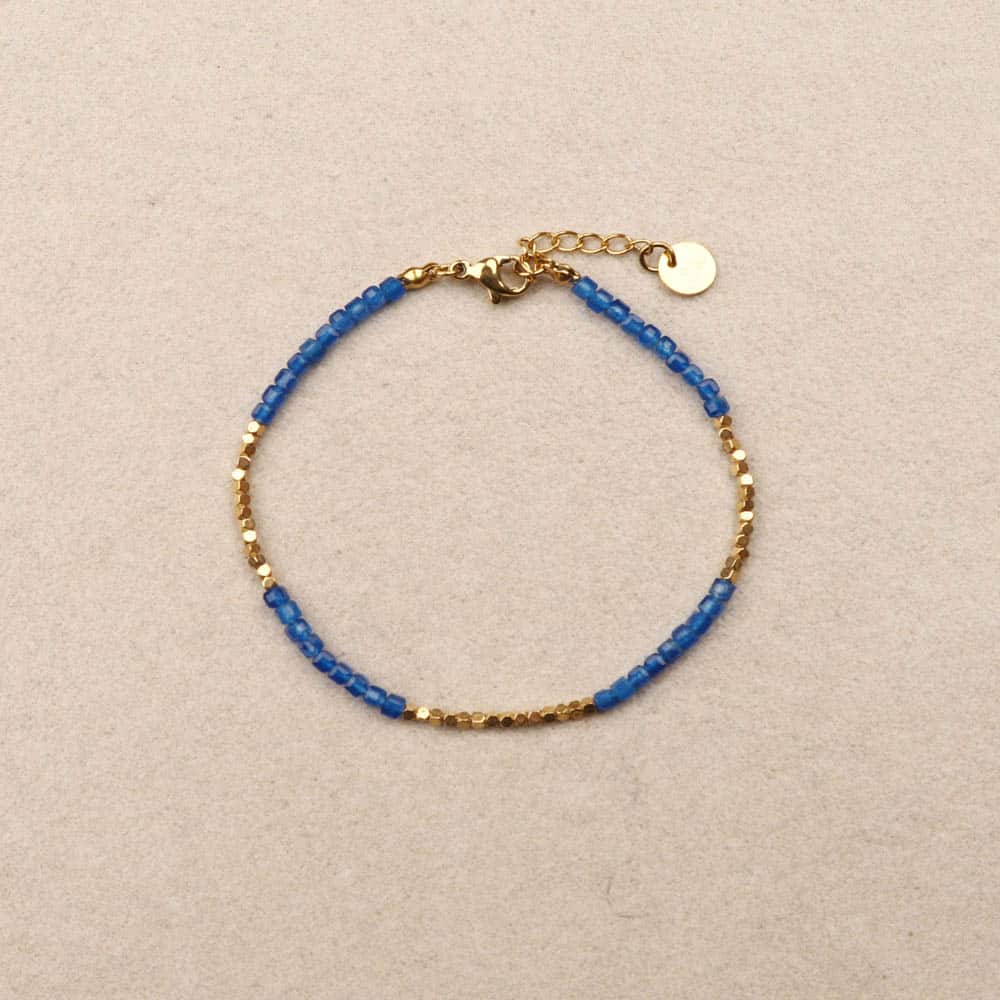 Lithosita fine cube stones Bracelet