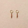 Naia Crystal Beads Earrings