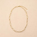Garance II Diamond-Shaped Links Necklace