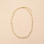 Garance II Diamond-Shaped Links Necklace