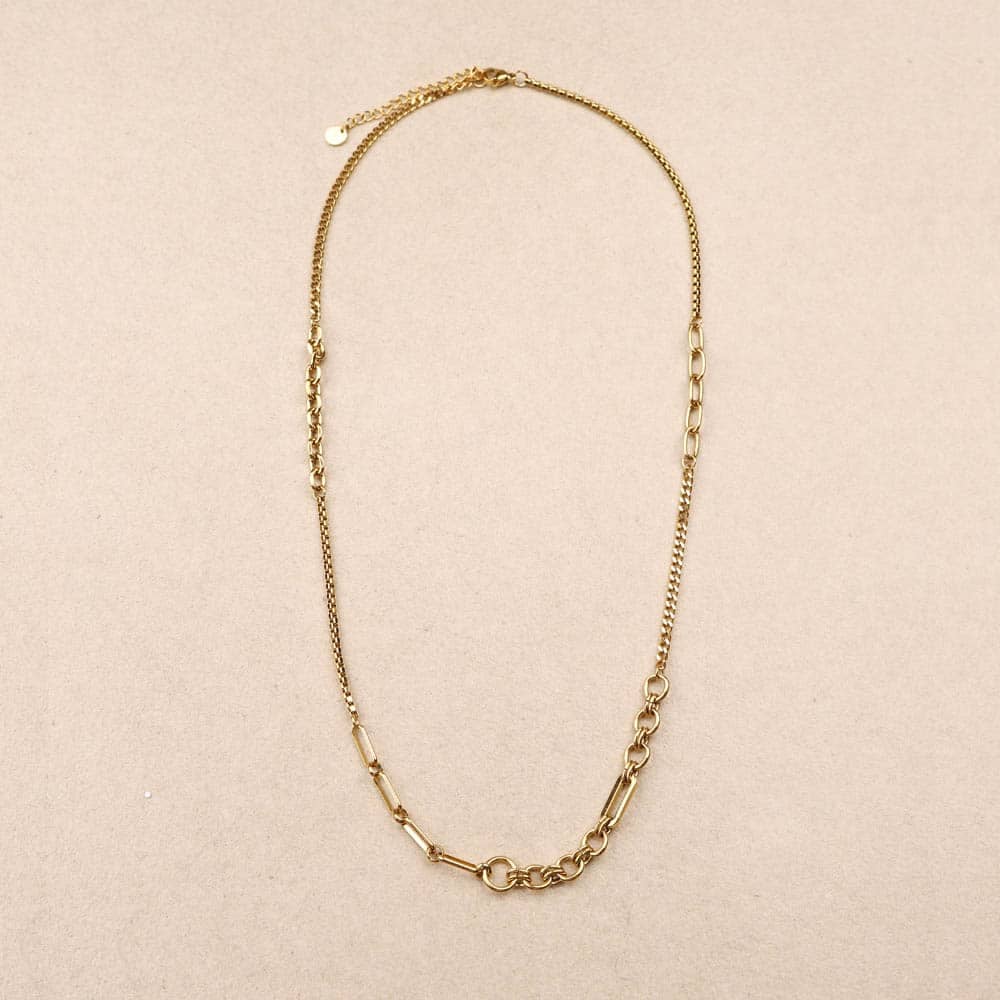 Gailla 2 Different Chain Necklace